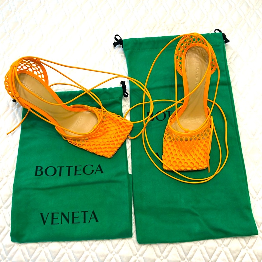 Bottega Vaneta mesh Heels size 38